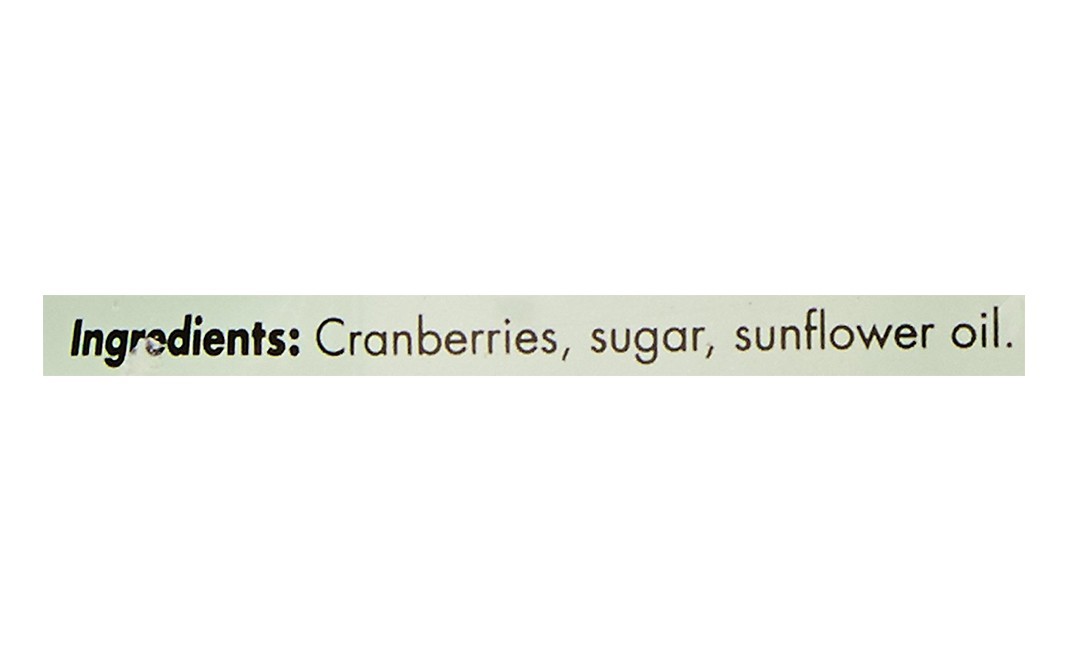 Happilo Californian Premium Sweet Dried Sliced Cranberries   Pack  200 grams